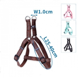 Szelki odblaskowe rozmiar xs-s dla małych ras lub kota  regulowane 25-40 cm